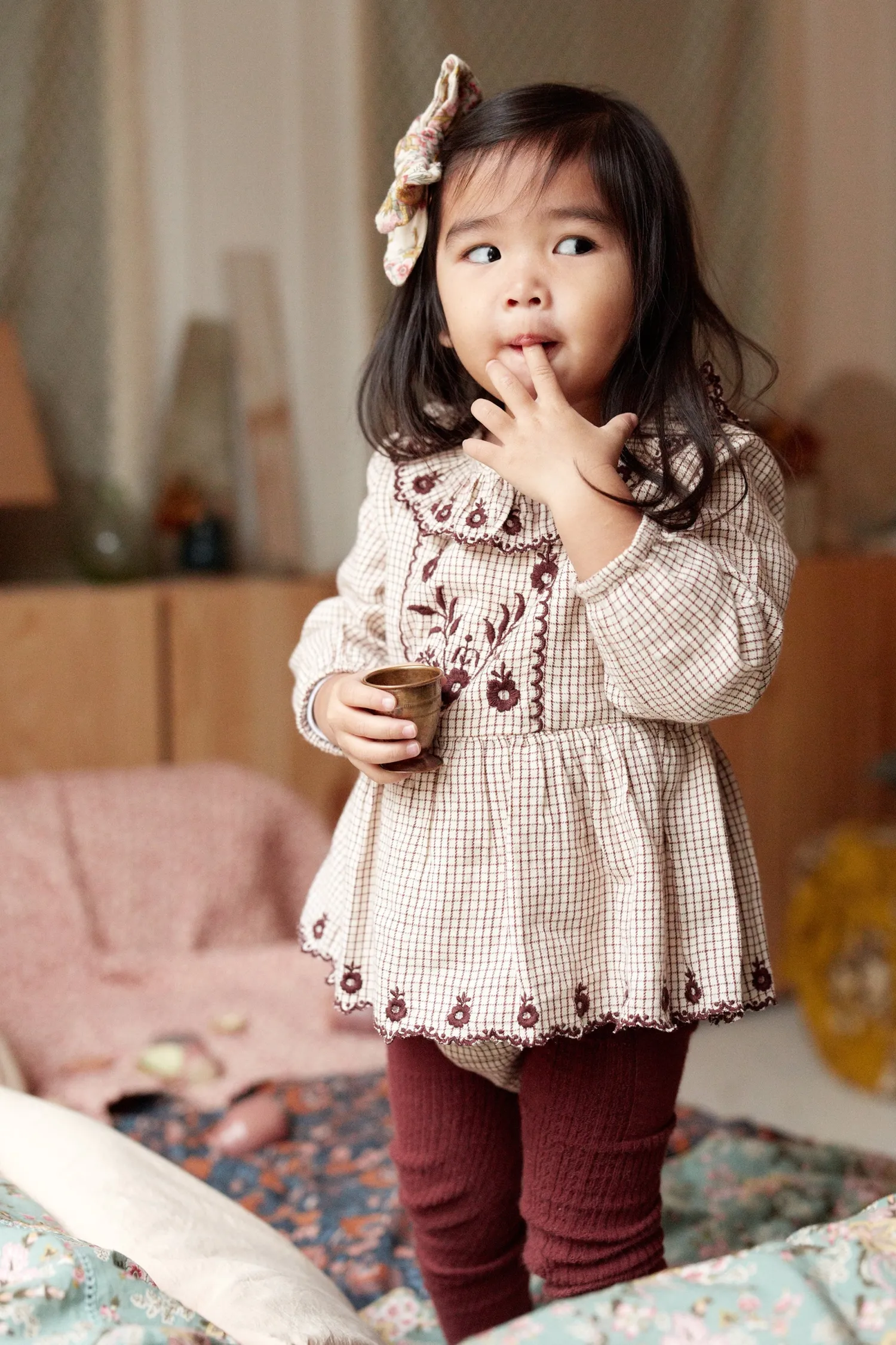 Louise Misha Rompers> Ghilena Rompers Cream Check