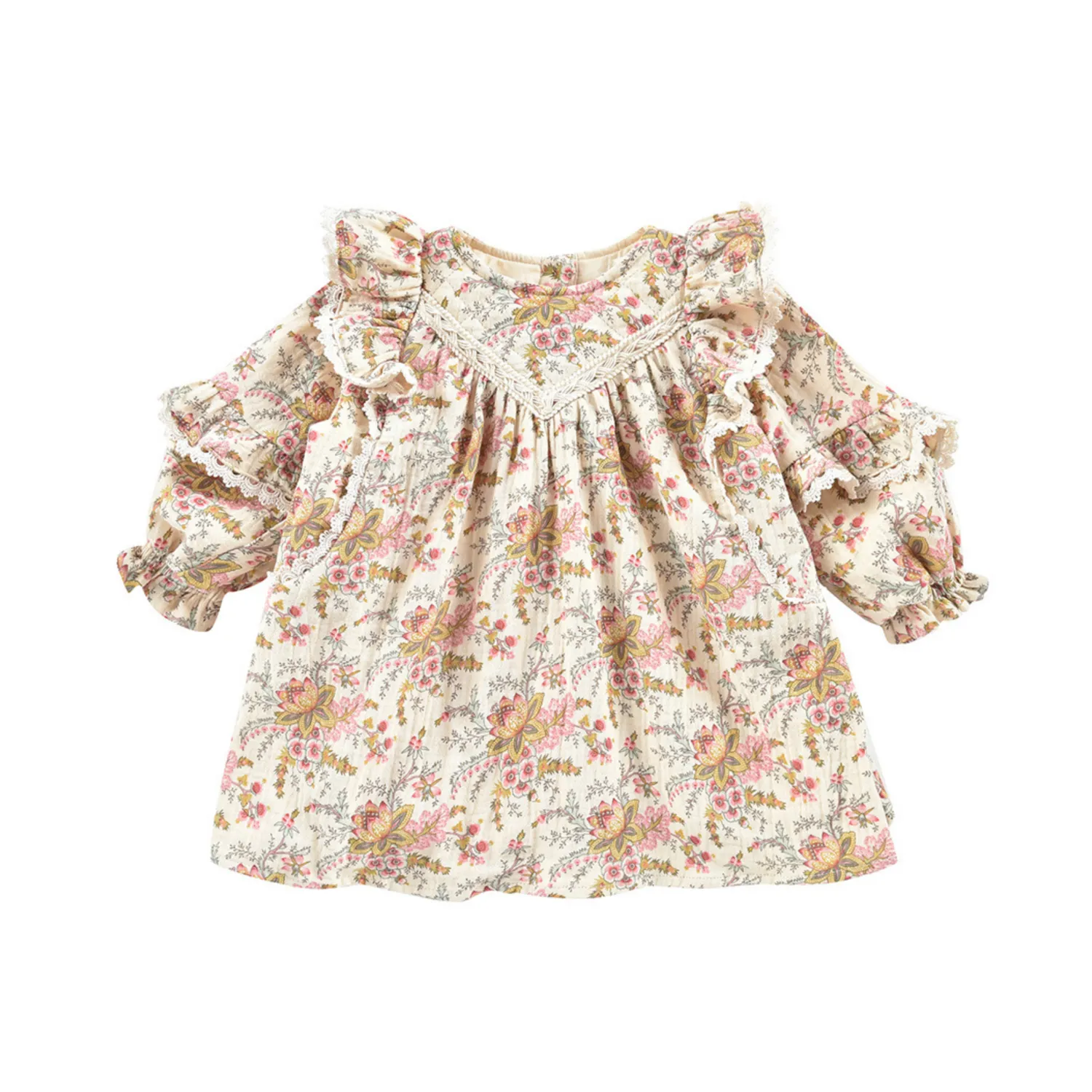 Louise Misha Overalls & Jumpsuits> Lara Dress Cream French Flowers