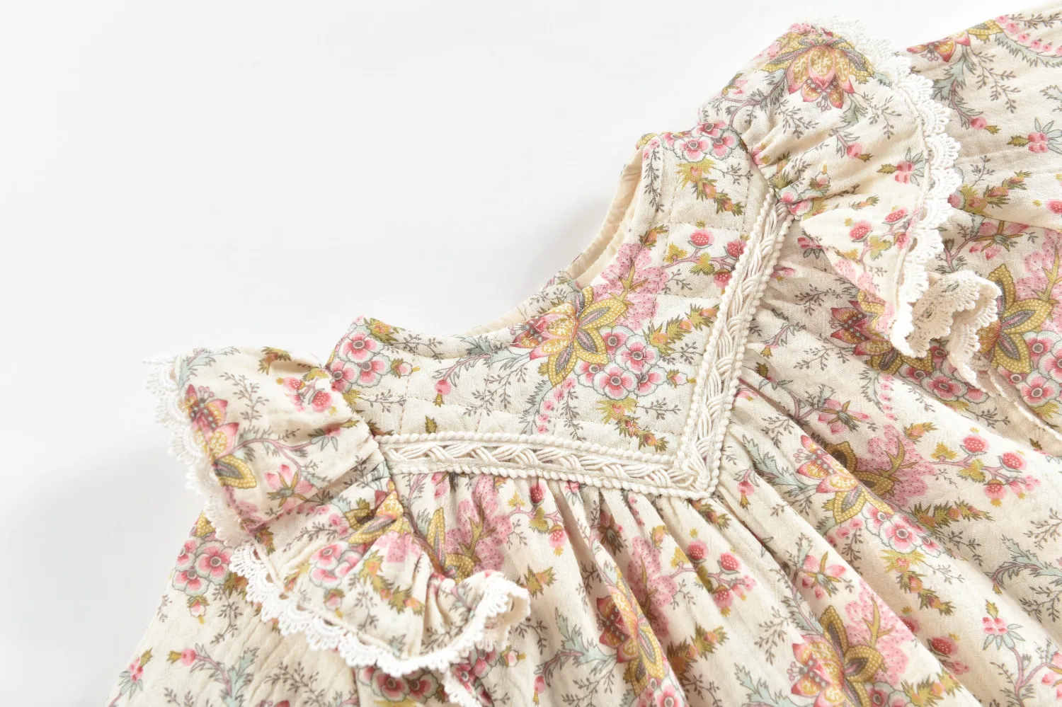 Louise Misha Overalls & Jumpsuits> Lara Dress Cream French Flowers