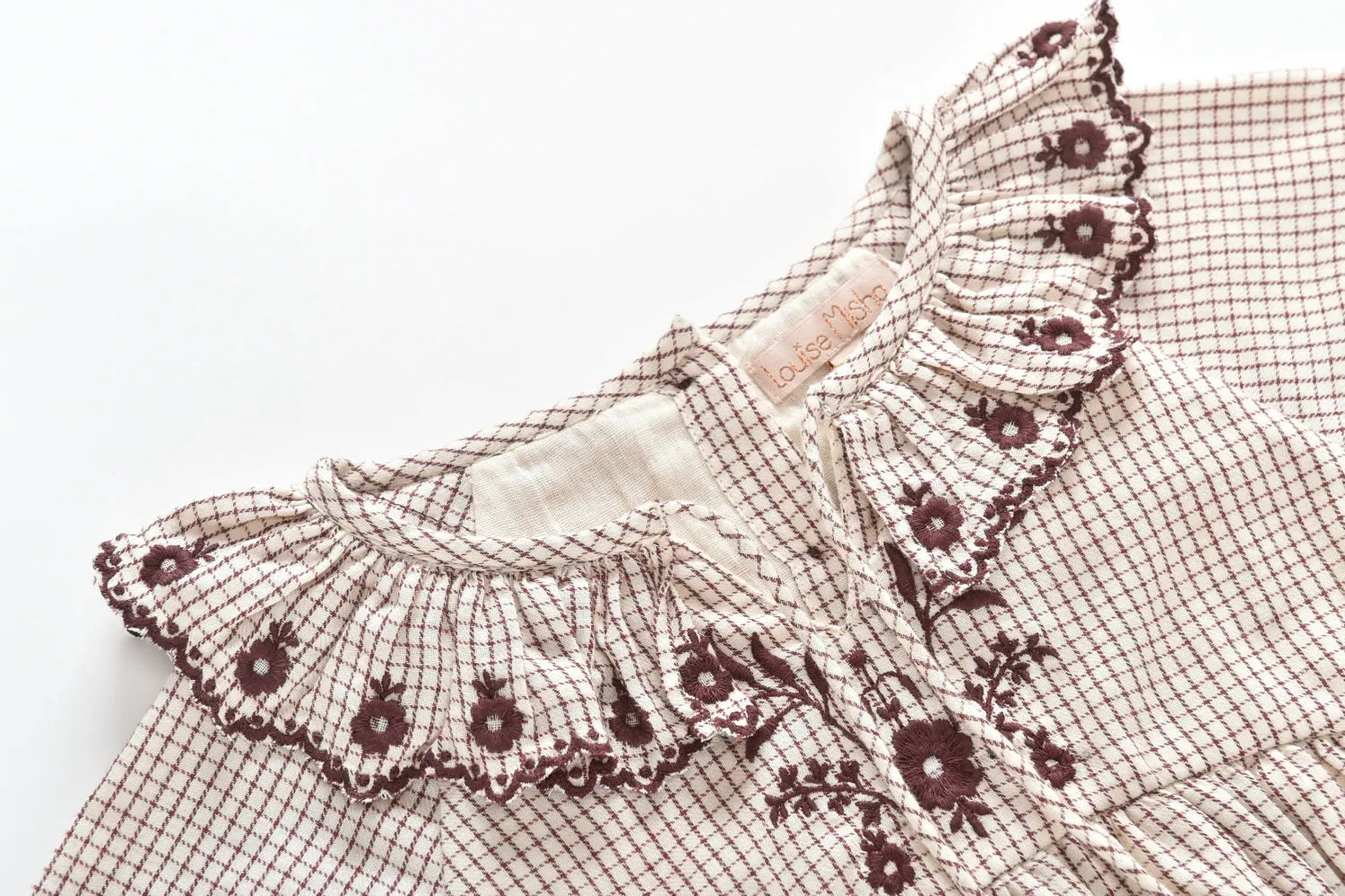 Louise Misha Overalls & Jumpsuits> Leonise Dress Cream Check