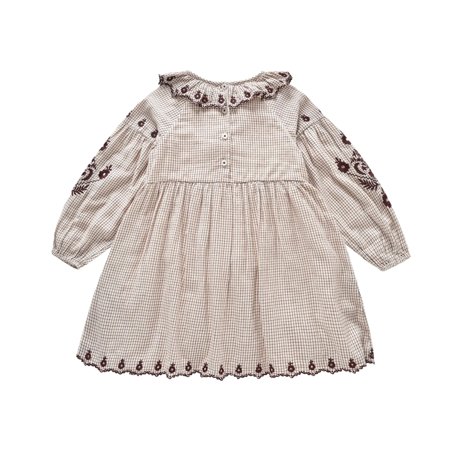 Louise Misha Overalls & Jumpsuits> Leonise Dress Cream Check