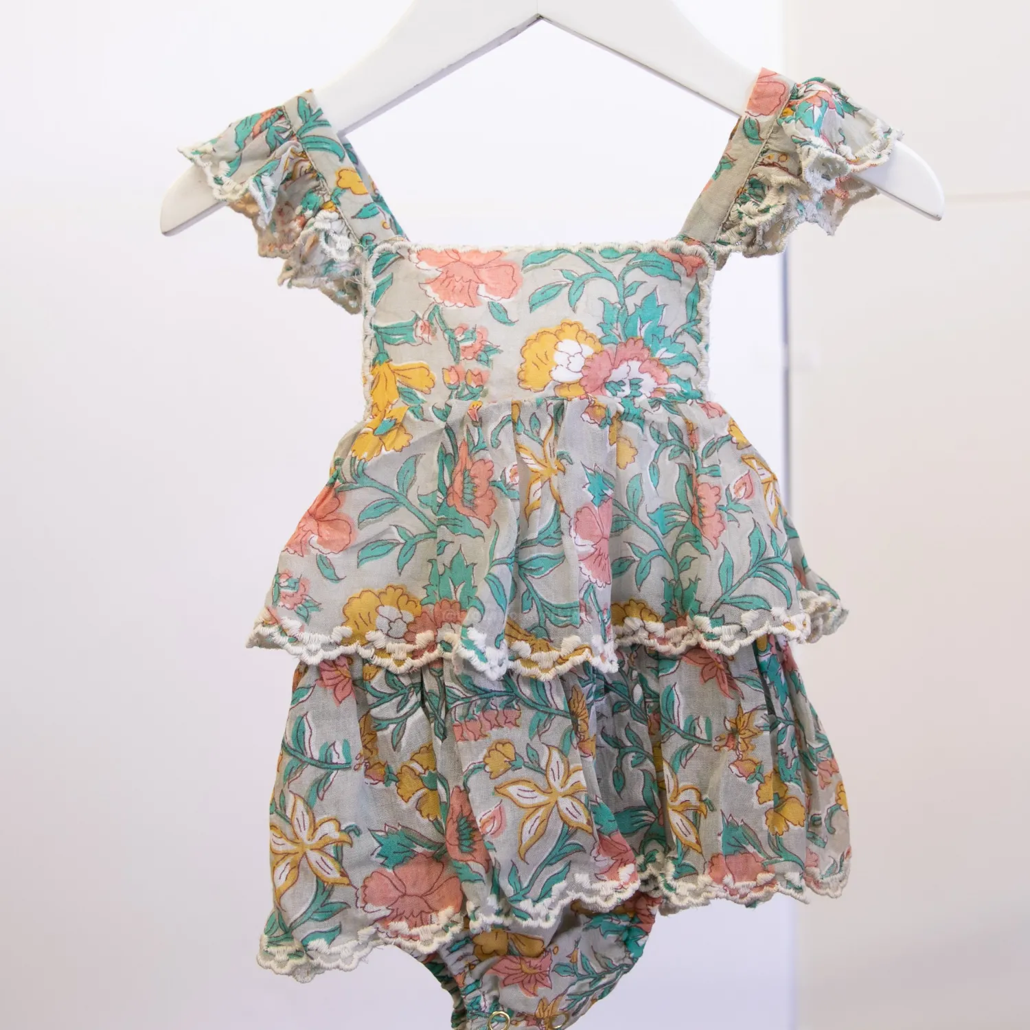Louise Misha Rompers> Salome Romper Water Flowers