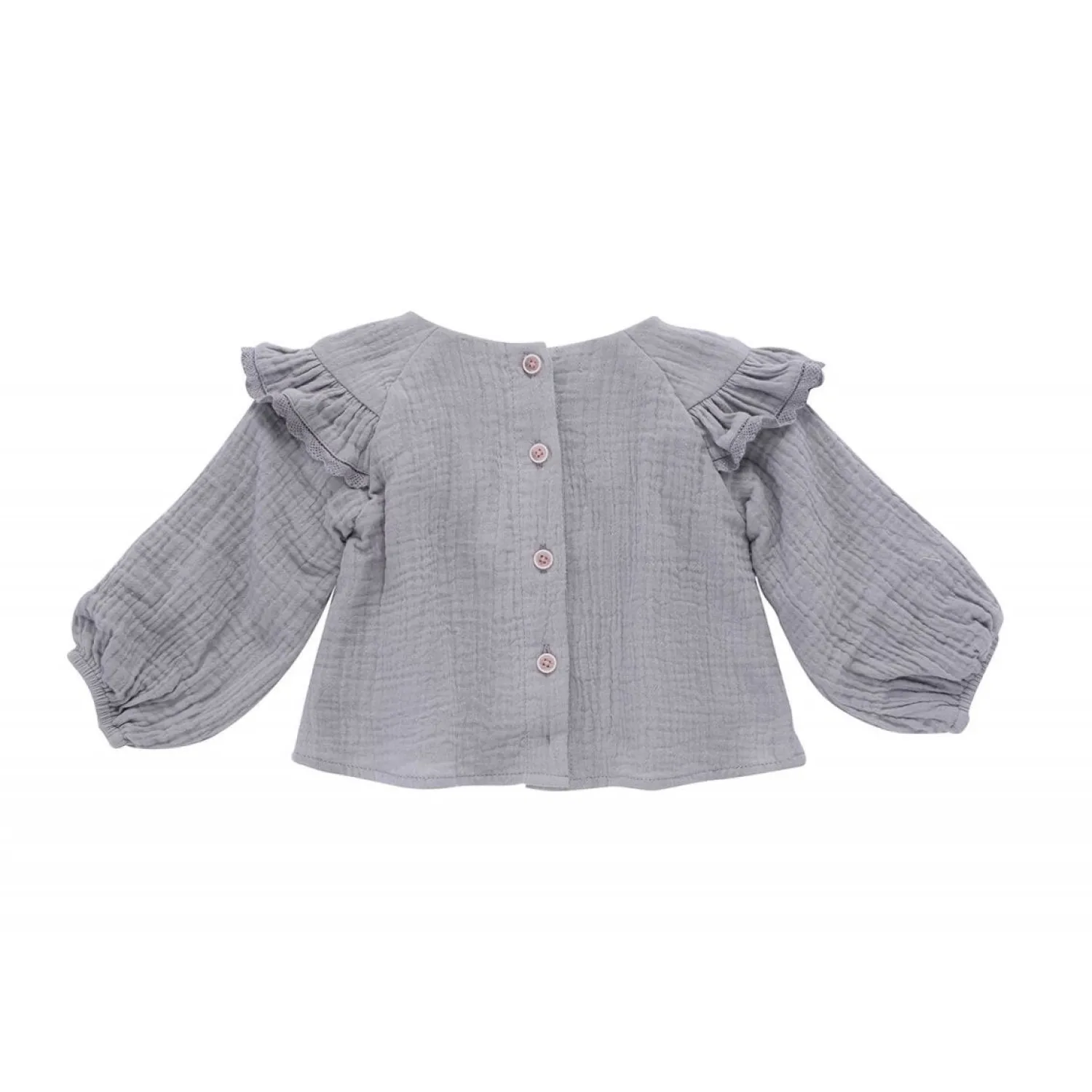 Louise Misha Skirts> Top Nagyka Light Grey Blouse