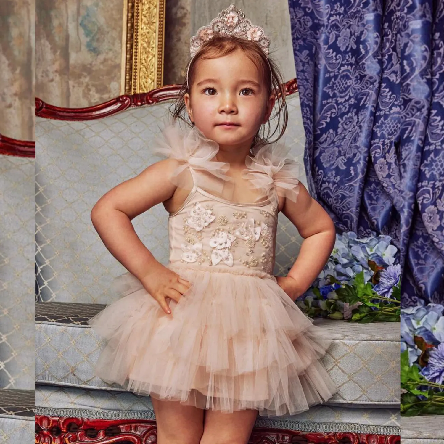Tutu Du Monde Dresses>Meet Me At The Manor Bebe Songbird Tutu Dress