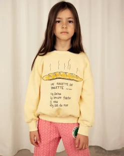 Mini Rodini Overalls & Jumpsuits> Baguette Embroidered Collar Sweatshirt