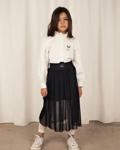 Mini Rodini Dresses> Bat Flower Tulle Skirt