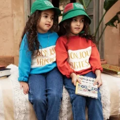 Mini Rodini Sweatshirts> Bonjour Tristesse Sp Sweatshirt
