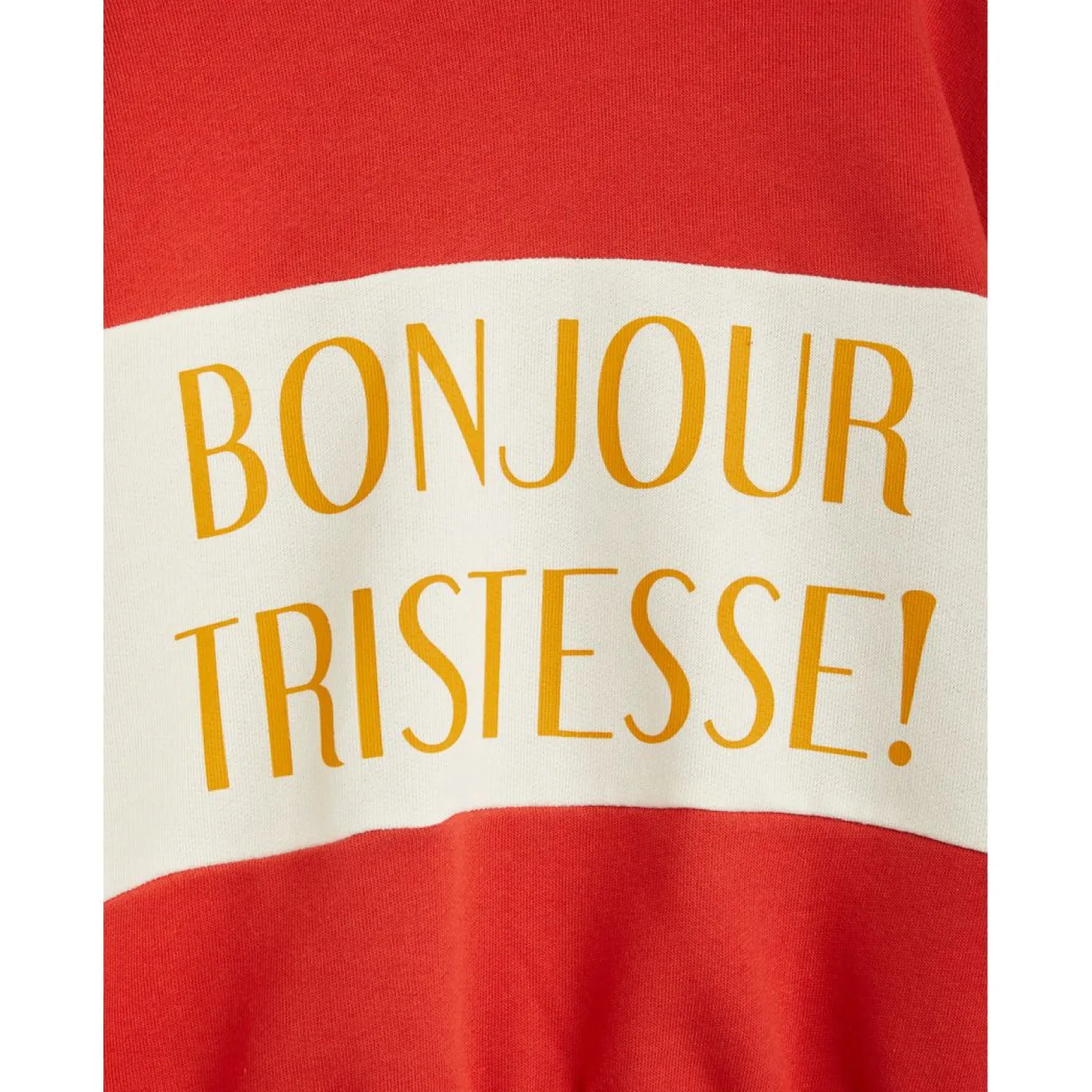 Mini Rodini Sweatshirts> Bonjour Tristesse Sp Sweatshirt
