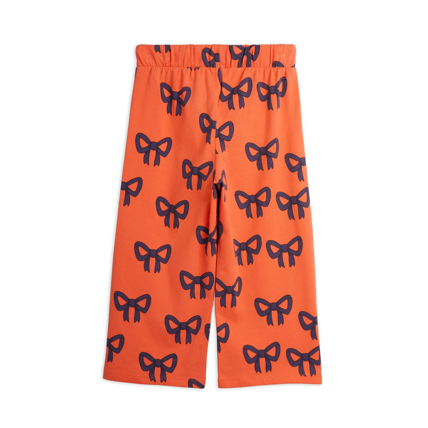 Mini Rodini Pants> Bow Aop Organic Trousers