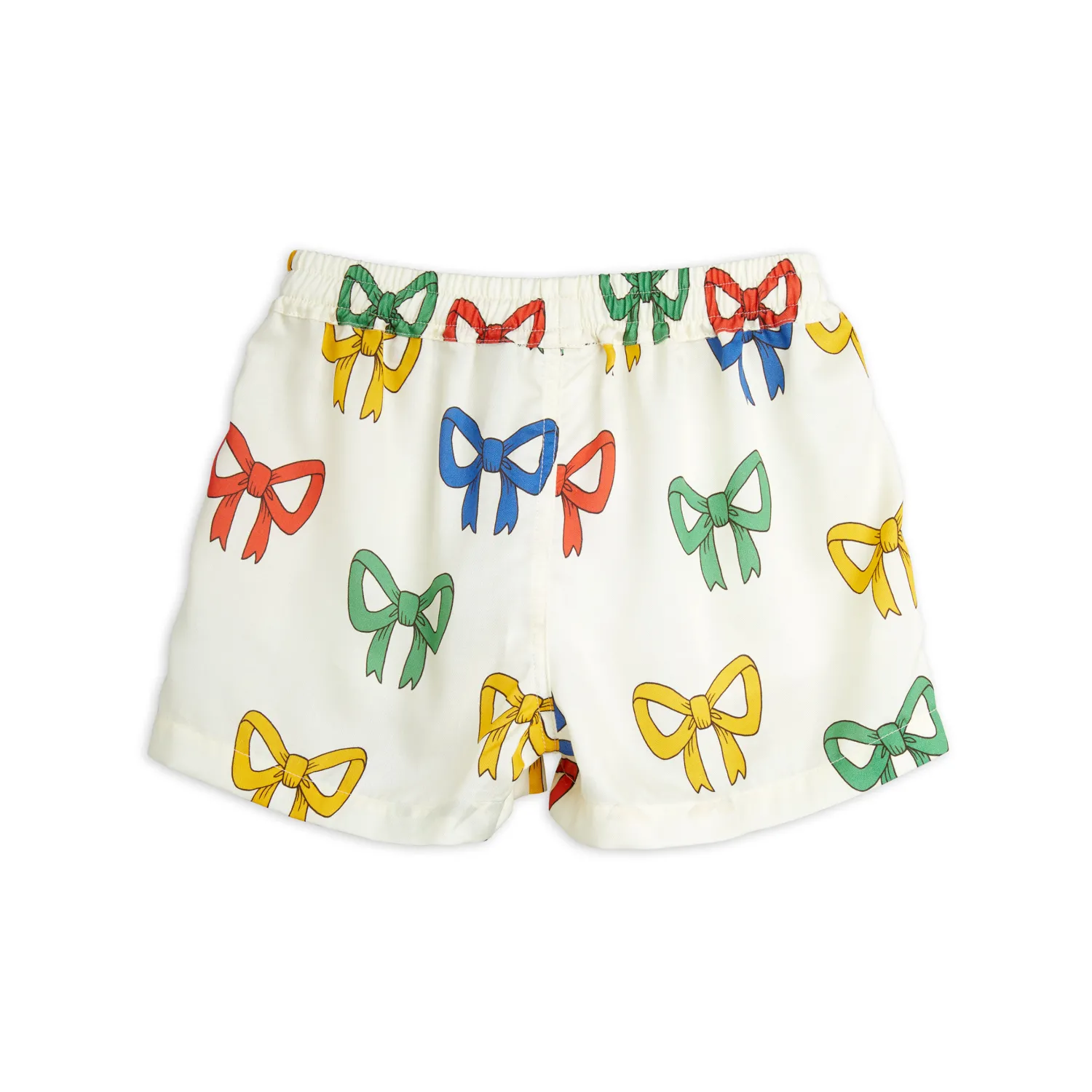 Mini Rodini Shorts> Bow Aop Woven Shirt