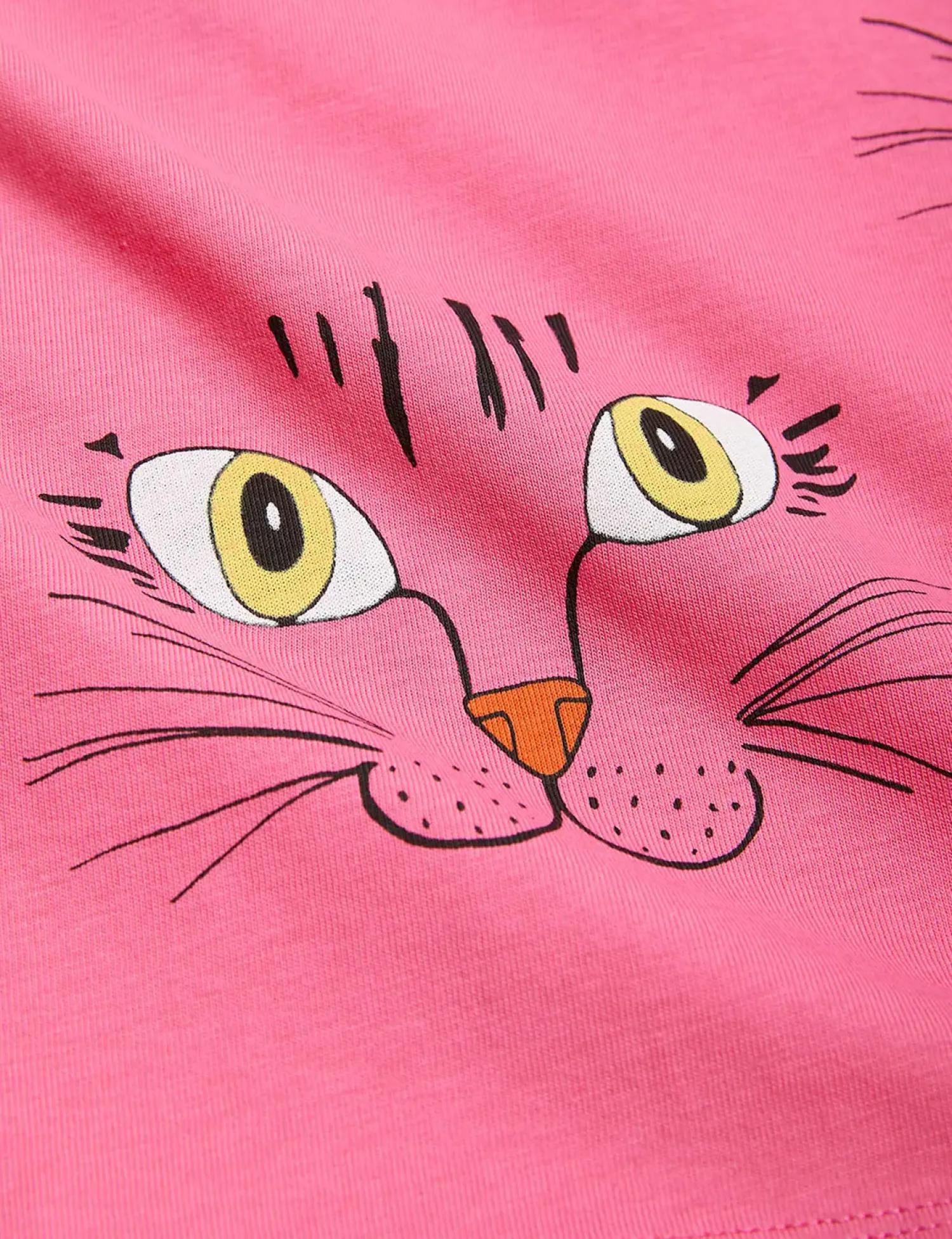 Mini Rodini Blouses> Cat Face Aop Ls Tee