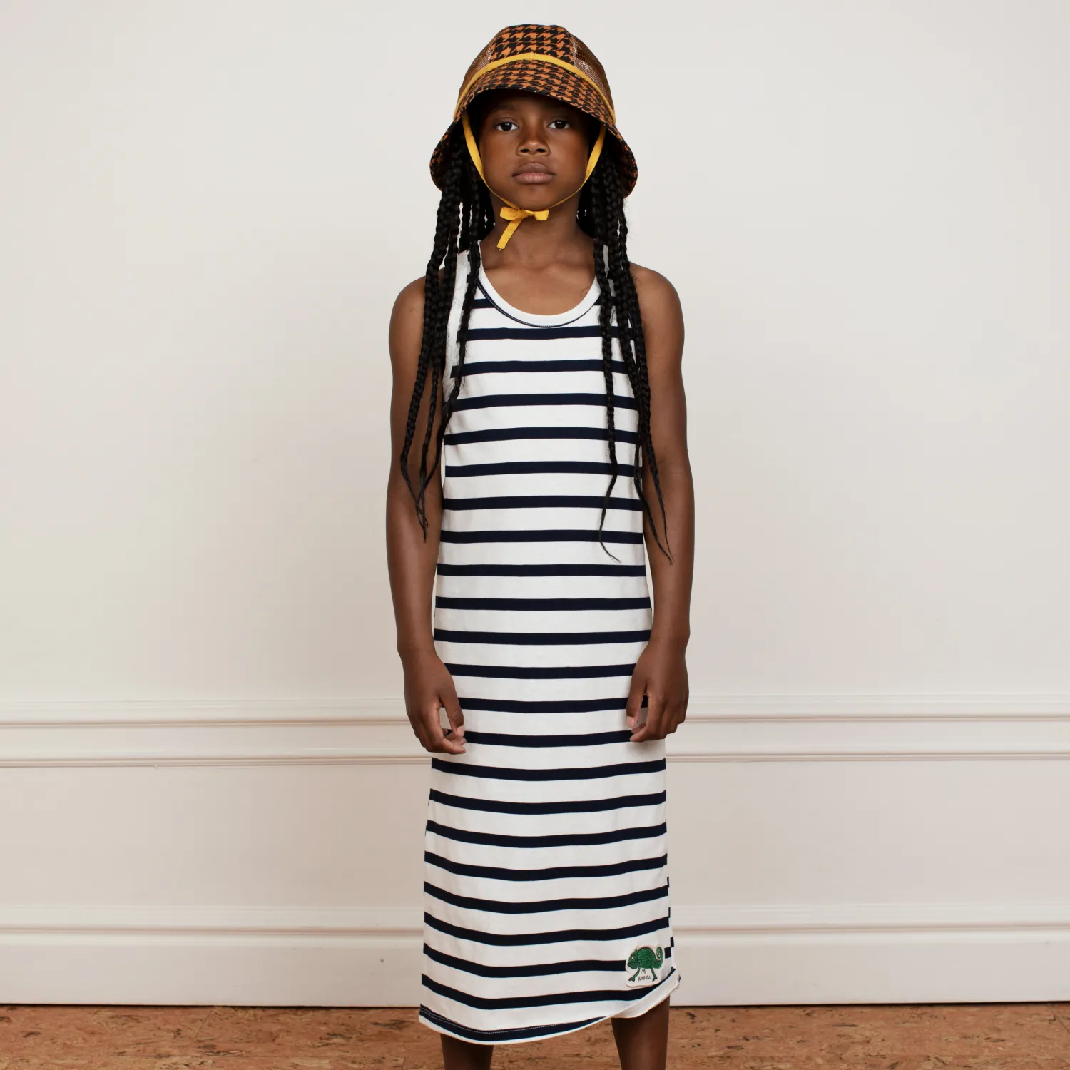 Mini Rodini Overalls & Jumpsuits> Chameleon Patch Tank Dress