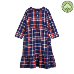 Mini Rodini Overalls & Jumpsuits> Check Woven Flannel Dress