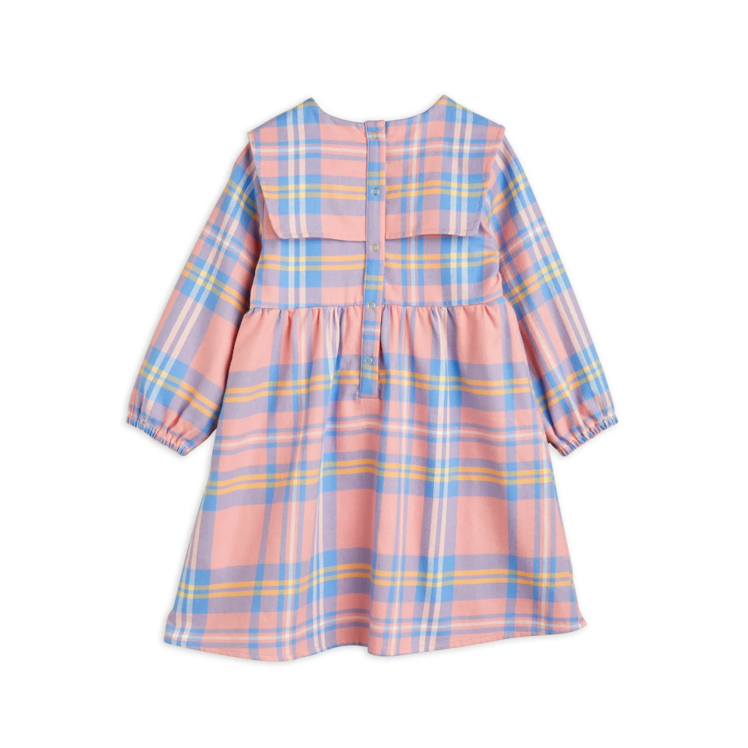 Mini Rodini Overalls & Jumpsuits> Check Woven Sailor Dress