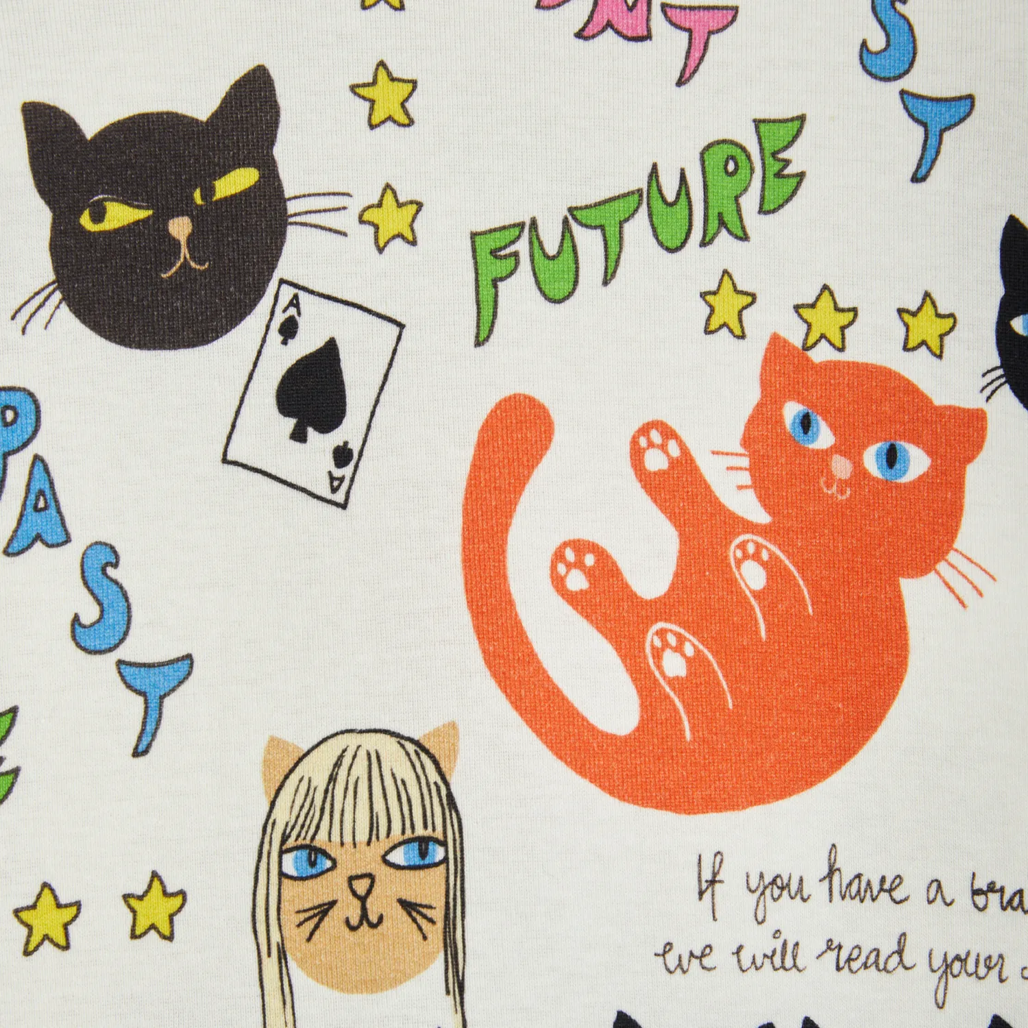 Mini Rodini Long Sleeve T Shirts> Clairvoyant Cats T-Shirt