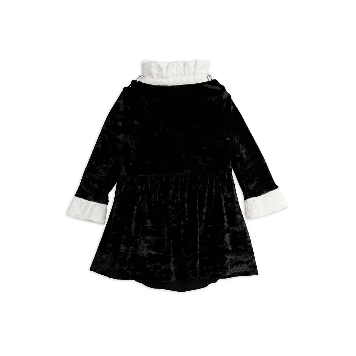 Mini Rodini Onesies> Crushed Velour Body With Skirt