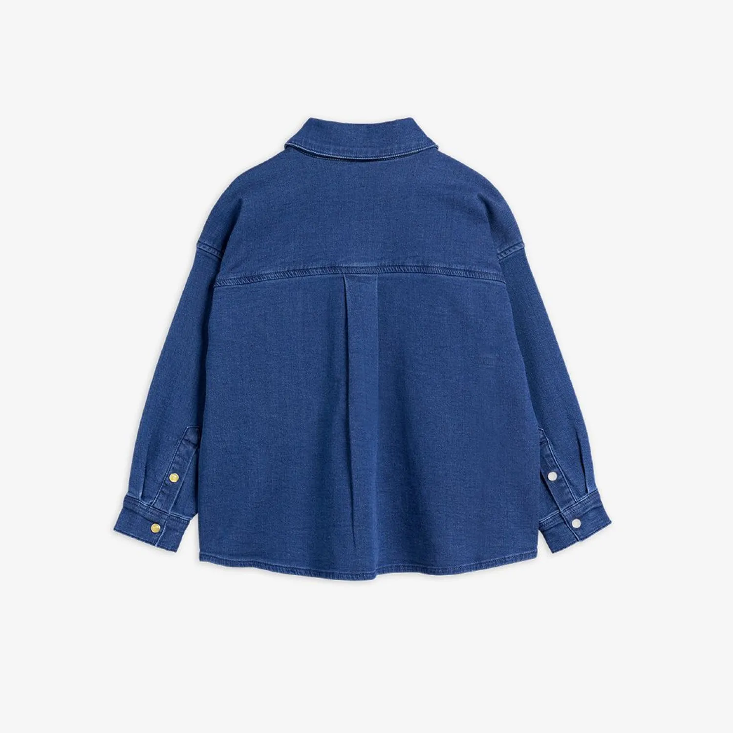 Mini Rodini Shirts> Denim Strawberry Shirt