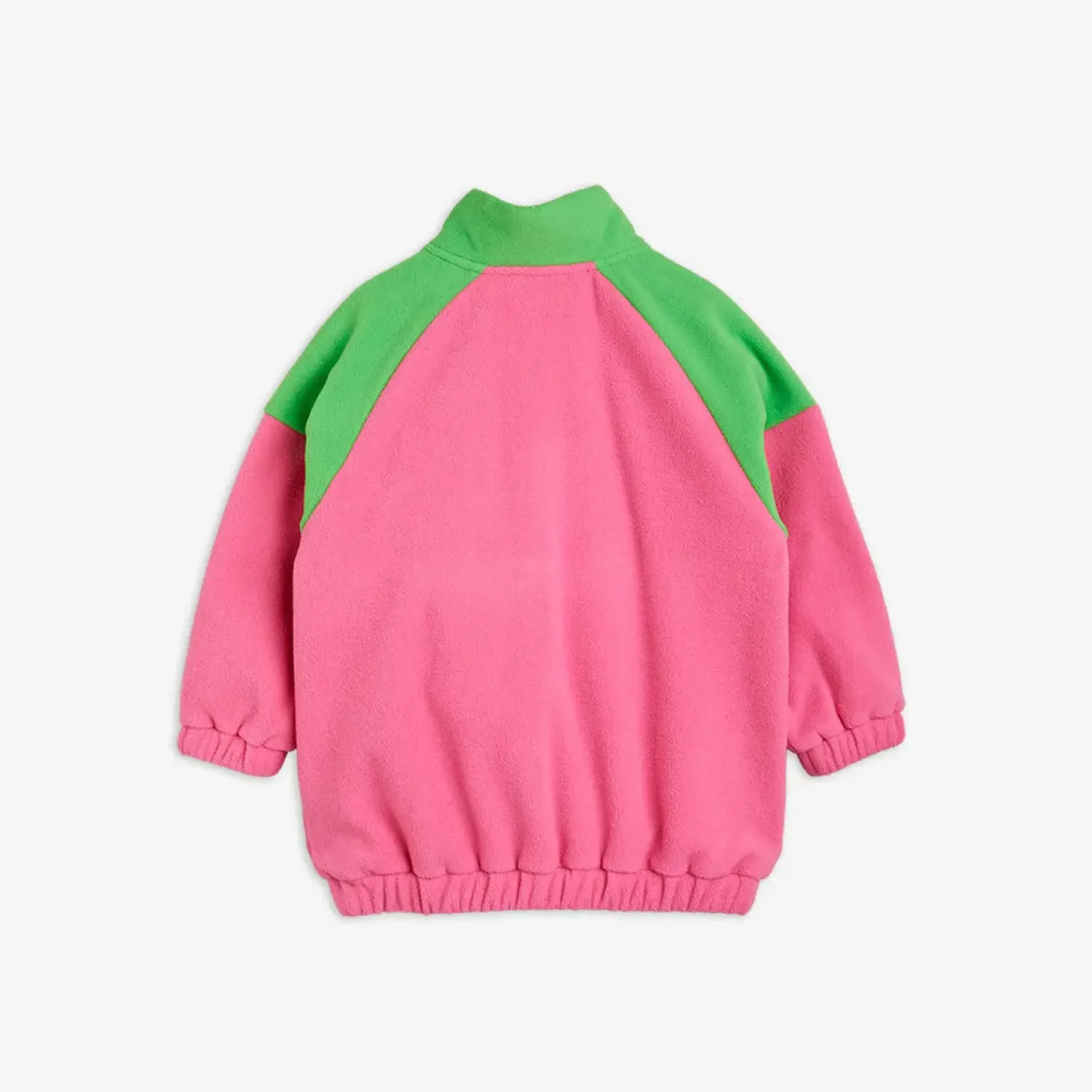 Mini Rodini Face Masks> Fleecce Panel Zip Pullover
