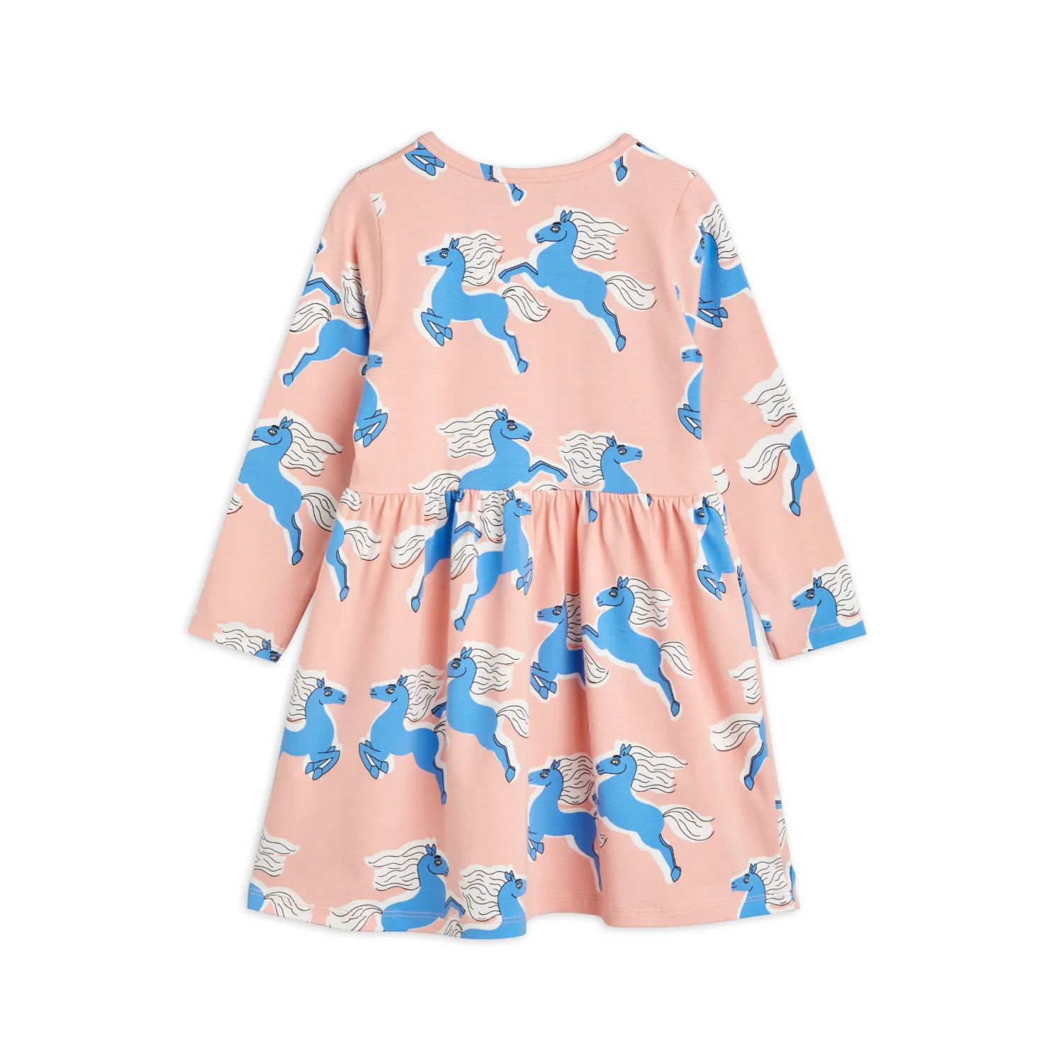 Mini Rodini Overalls & Jumpsuits> Horse Long Sleeve Dress