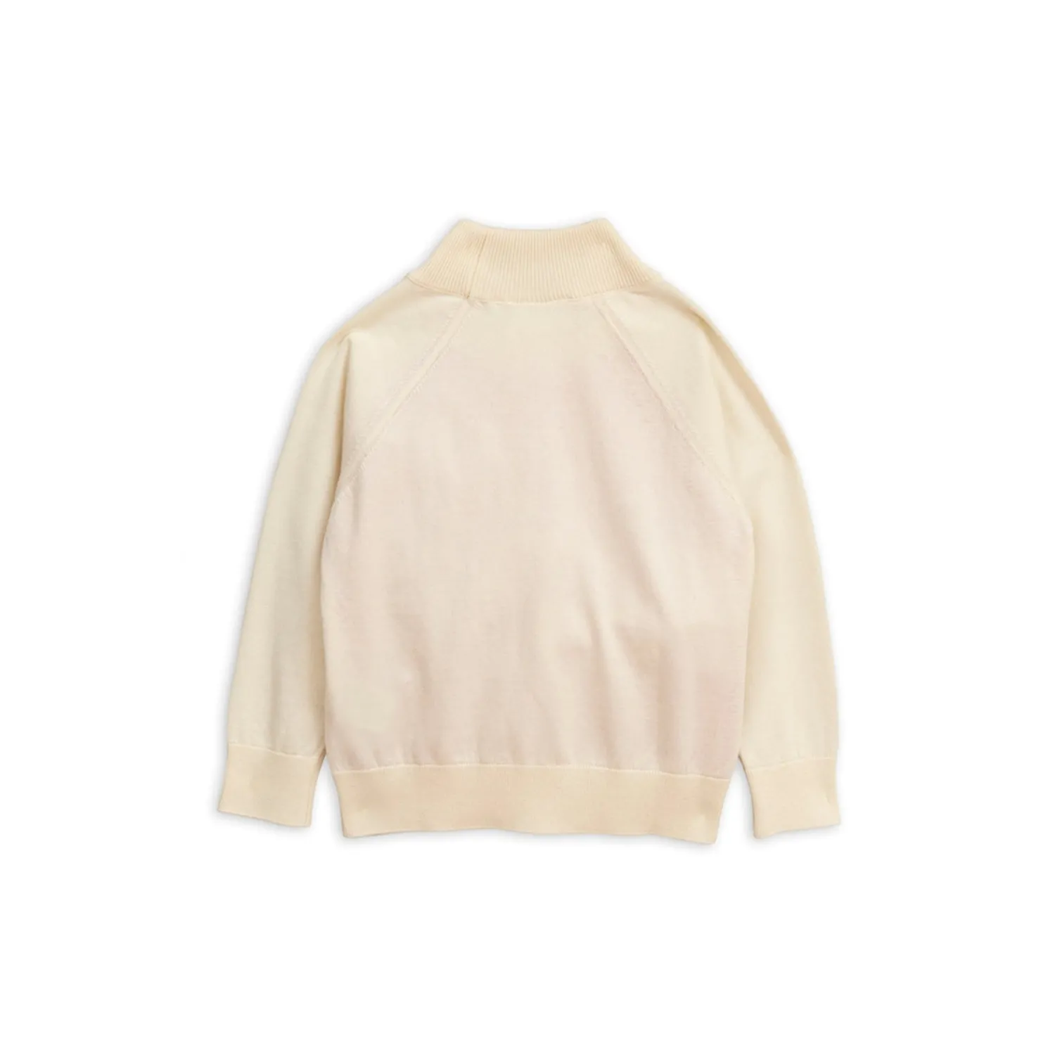 Mini Rodini Hoodies> Love Knitted Sweater White