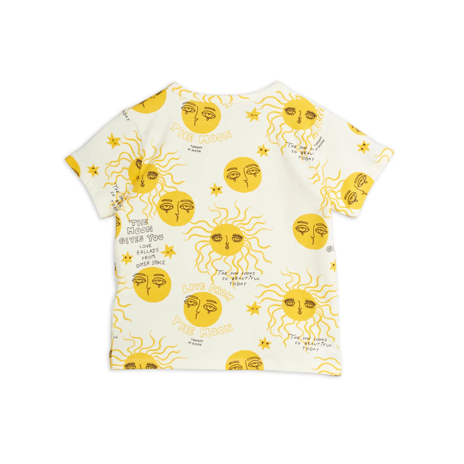 Mini Rodini Long Sleeve T Shirts> Moon And Sun T-Shirt