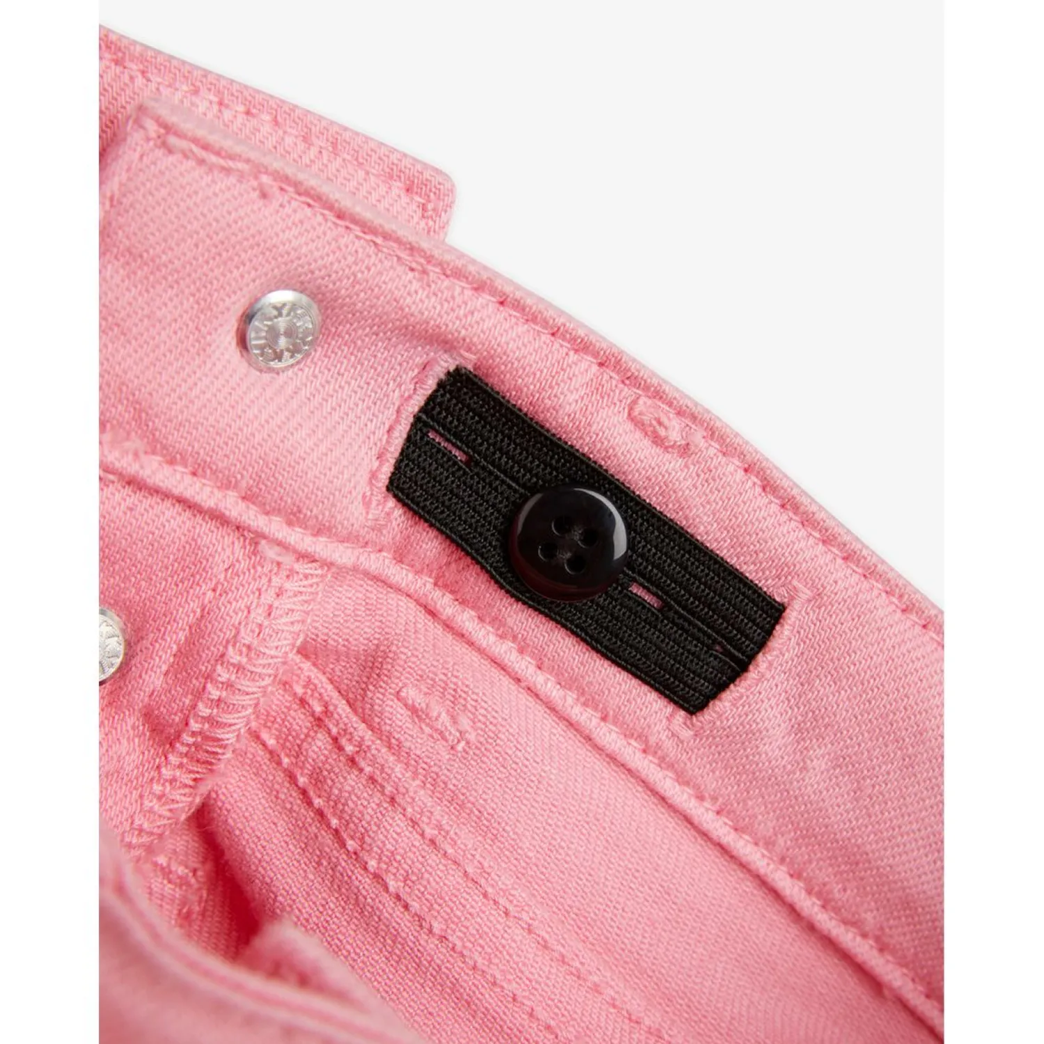 Mini Rodini Sweatshirts> Nessie Dungarees Pink Overall