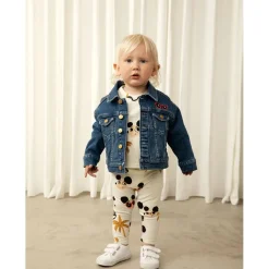 Mini Rodini Jackets> Ritzratz Embroidered Denim Jacket