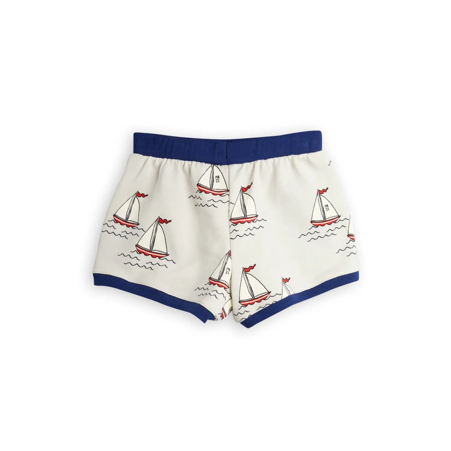Mini Rodini Shorts> Sailing Boats Sweatshorts