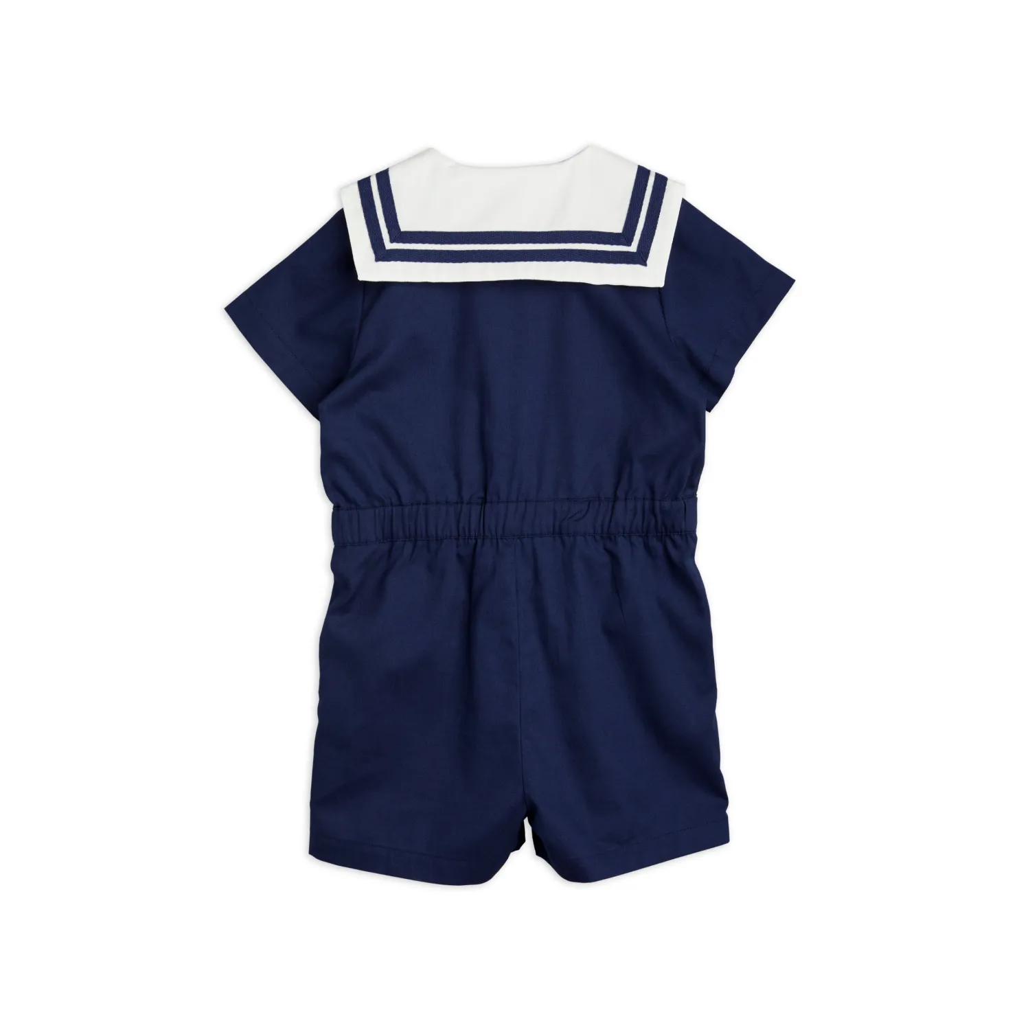 Mini Rodini Face Masks> Sailor Woven Jumpsuit