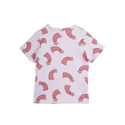 Mini Rodini Long Sleeve T Shirts> Shooting Star Ribbed T-Shirt