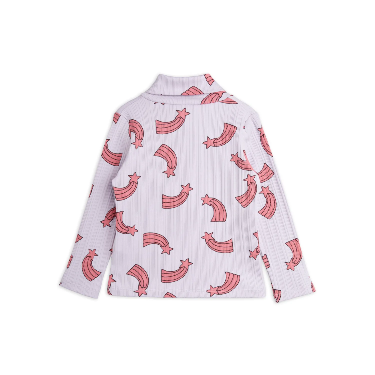 Mini Rodini Blouses> Shooting Star Ribbed Turtleneck