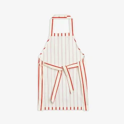 Mini Rodini Face Masks> Stripe Panda Chef Woven Apron