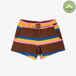 Mini Rodini Shorts> Stripe Sweatshorts