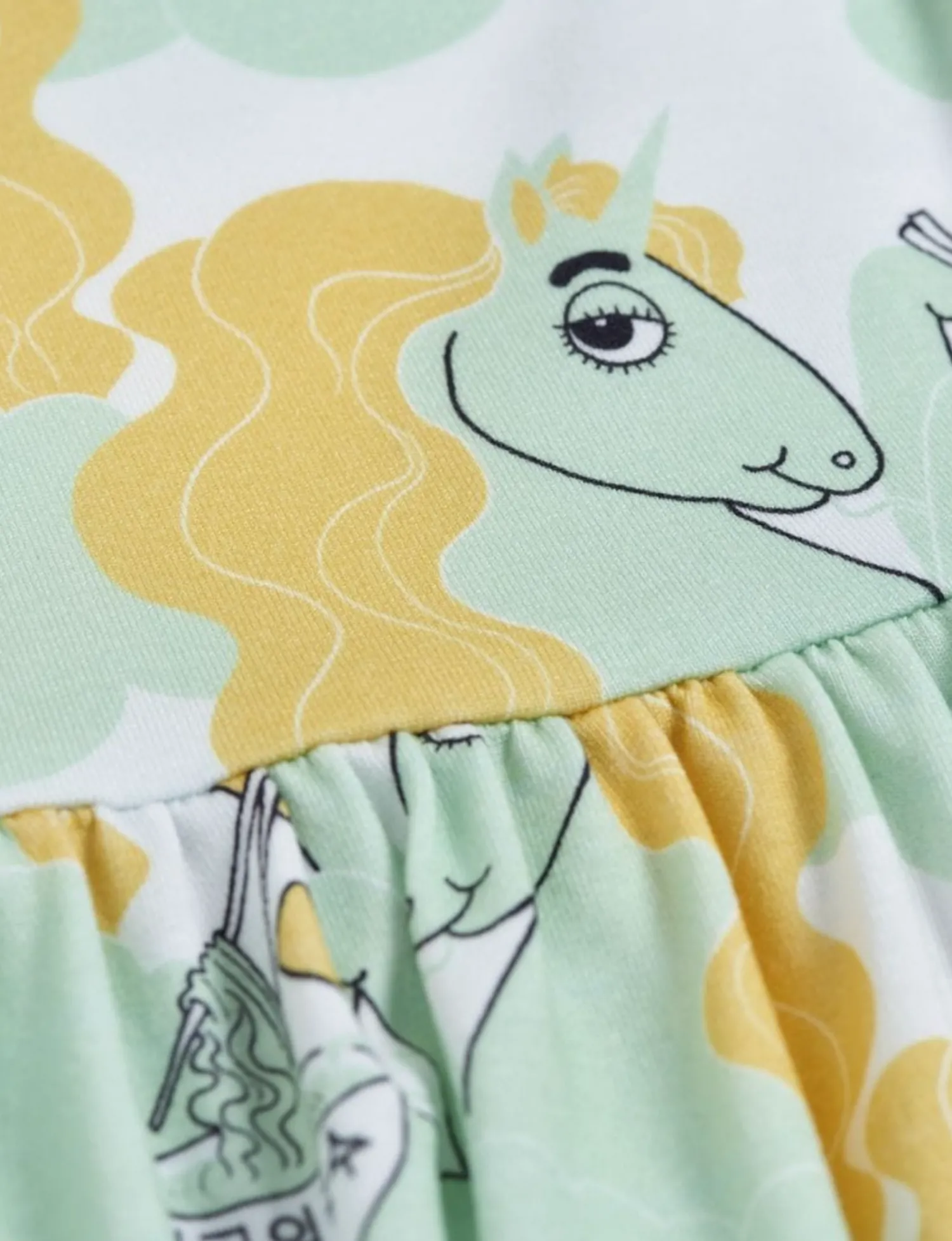 Mini Rodini Overalls & Jumpsuits> Unicorn Noodles Organic Dress