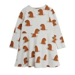 Mini Rodini Overalls & Jumpsuits> Walrus Aop Ls Dress