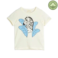 Mini Rodini Long Sleeve T Shirts> Zebra Short Sleeve T Shirt