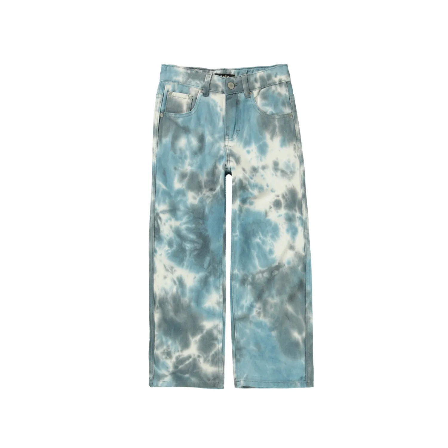 Molo Kids Pants> Aiden Tie Dye Jeans