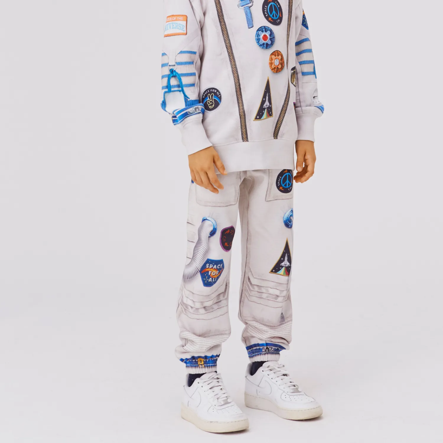 Molo Kids Pants> Am Be Astronaut Sweatpants