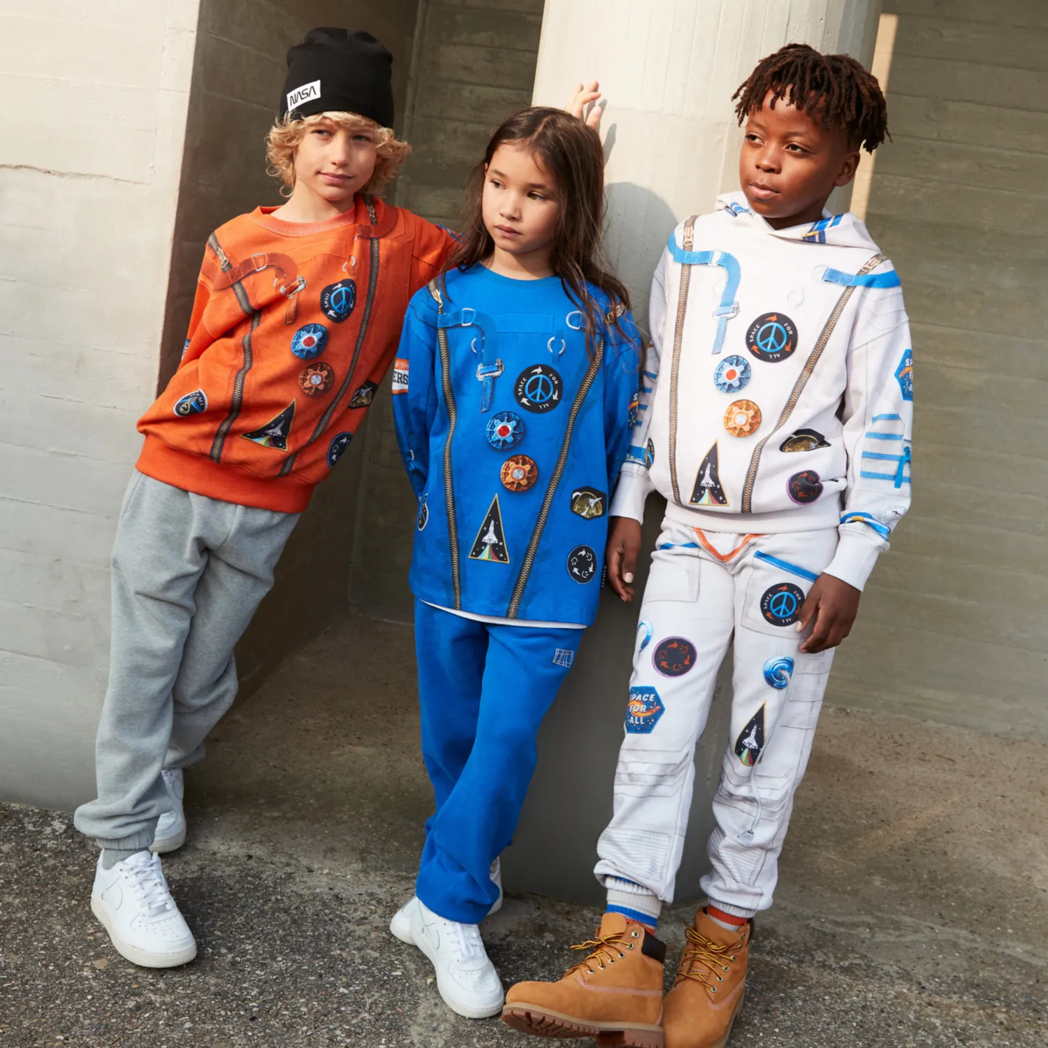 Molo Kids Pants> Am Be Astronaut Sweatpants