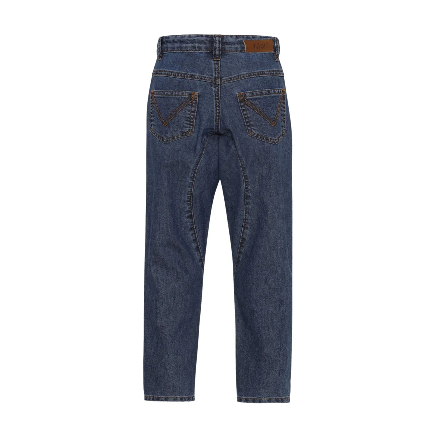 Molo Kids Pants> Anouk Washed Indigo Denim Jeans