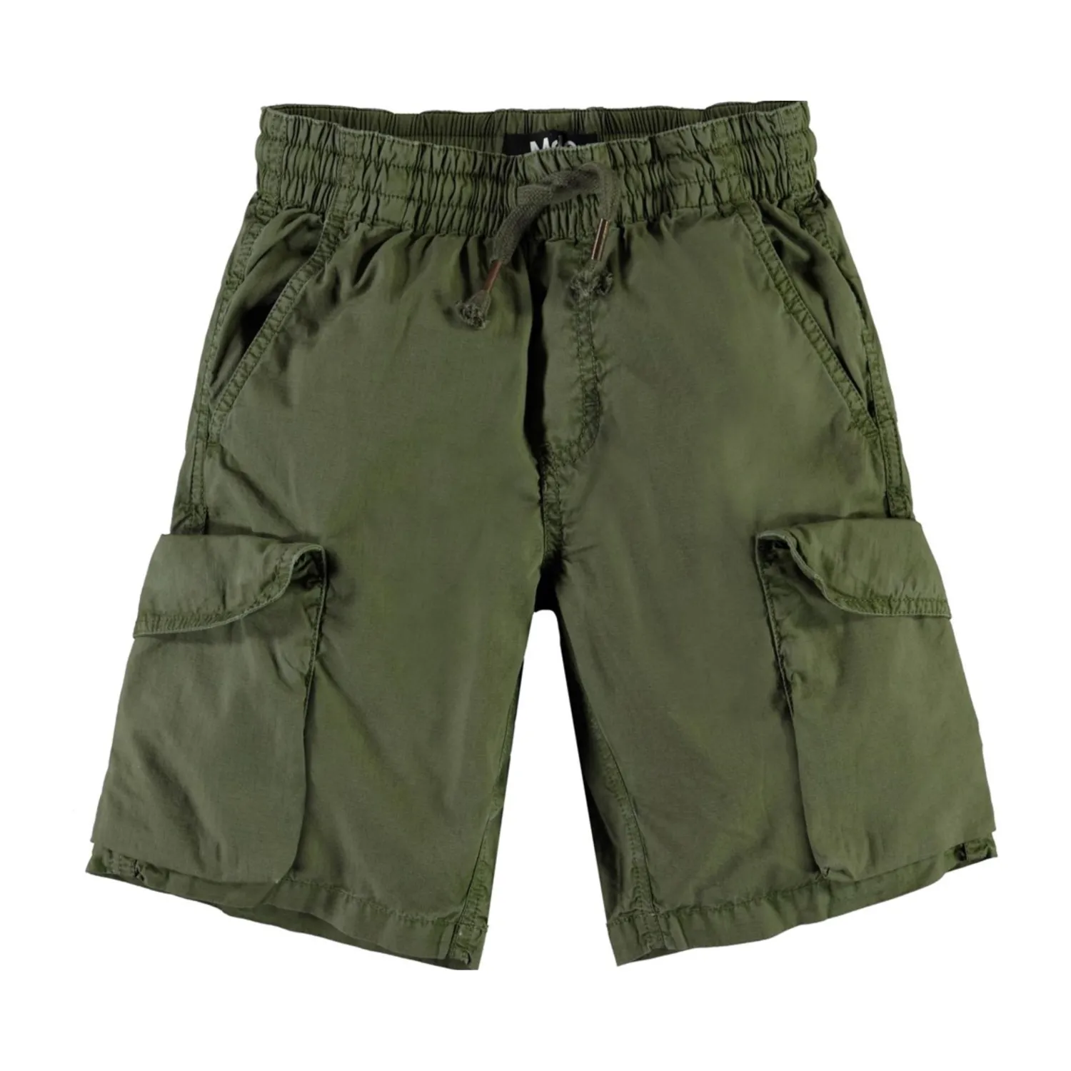 Molo Kids Pants> Argod Cargo Shorts Army Green