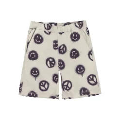 Molo Kids Shorts> Avart Peace Smile Shorts