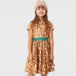 Molo Kids Overalls & Jumpsuits> Candy Fawn Aop Dress
