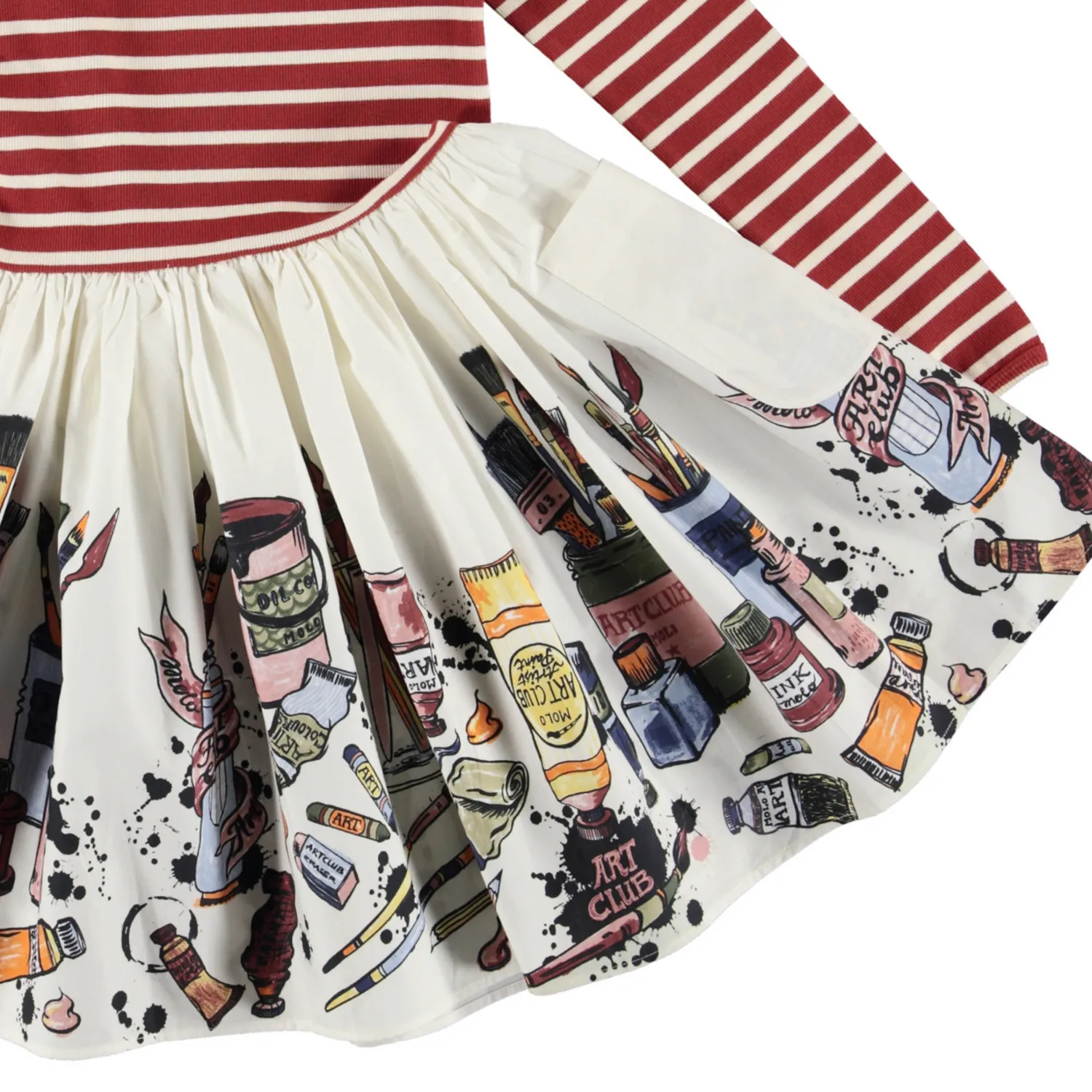 Molo Kids Overalls & Jumpsuits> Casie Be Creative Long Sleeves Dress