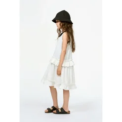 Molo Kids Overalls & Jumpsuits> Charlotte White Star Dresses