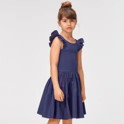 Molo Kids Overalls & Jumpsuits> Cloudia Blue Nights Dress