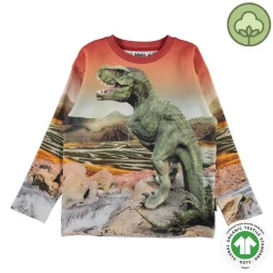 Molo Kids Sweatshirts> Dino Landscape Mountoo Sweatshirt