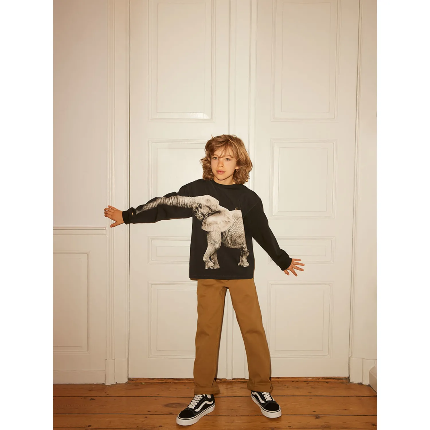 Molo Kids Sweatshirts> Elephant Rube Sweatshirt