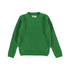 Molo Kids Hoodies> Gillis Sweater Green Bee