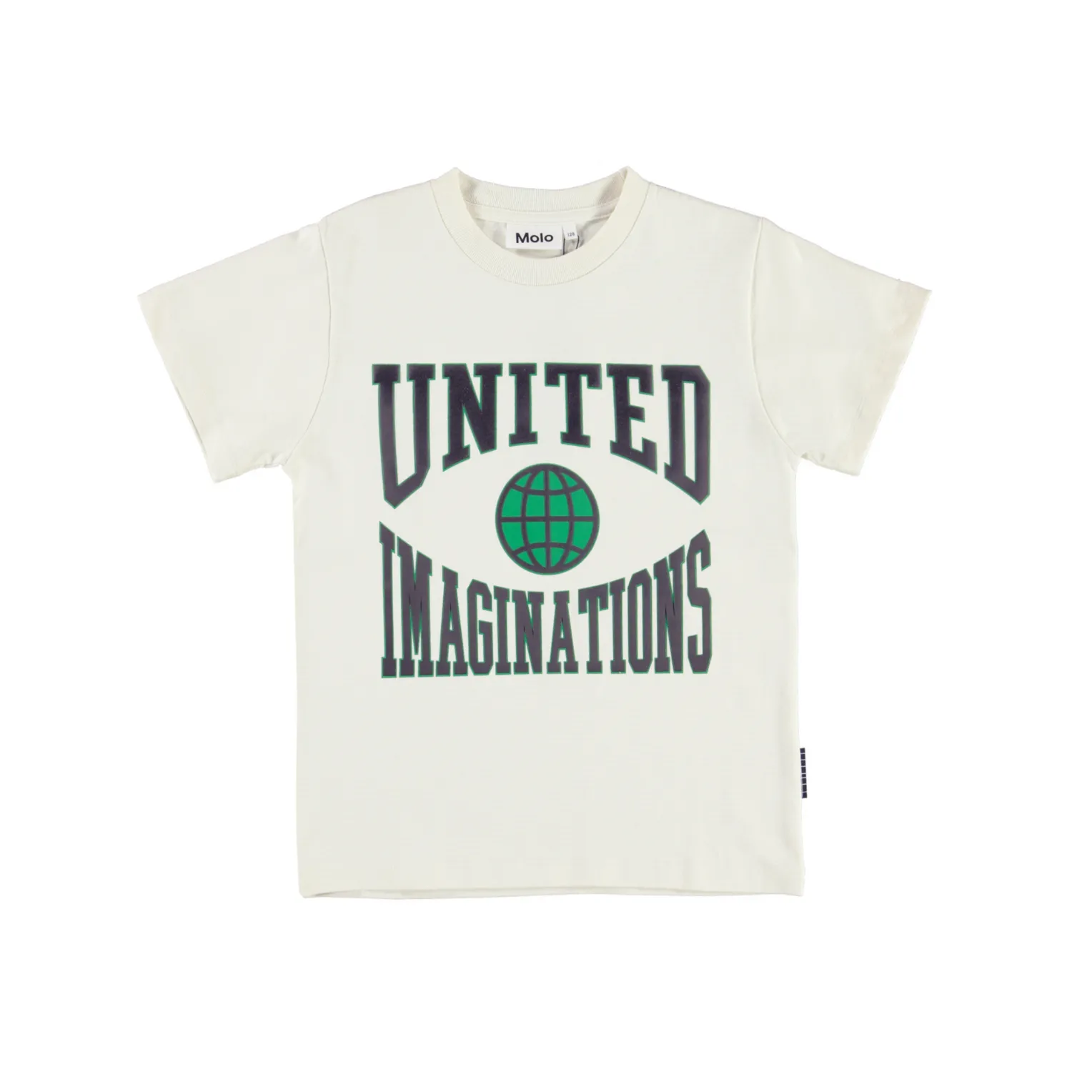 Molo Kids T Shirts> Ivory Roxo T Shirt